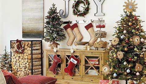 Cozy Rustic Farmhouse Cottage Christmas decor - A great pin for