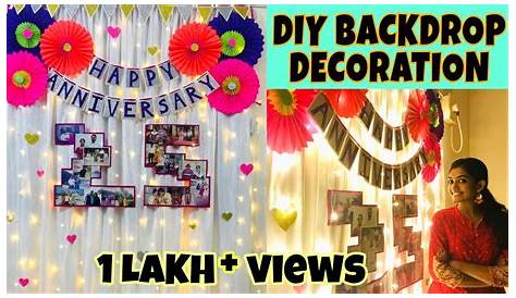 Homemade Anniversary Decoration Ideas At Home