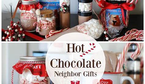 Homemade Hot Chocolate Christmas Gift Ideas
