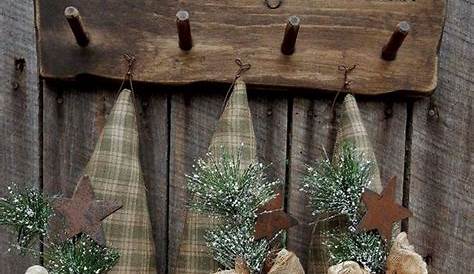 40 Rustic Christmas Decor Ideas You Can Build Yourself - DIY & Crafts