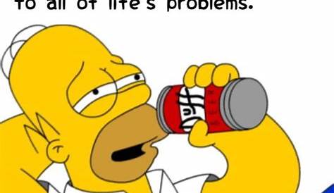 Homer beer quote | Homer Simpson | Pinterest