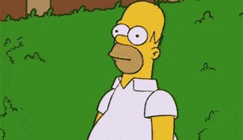 Homer Simpsons GIF - Homer Simpsons Disappear - Discover & Share GIFs