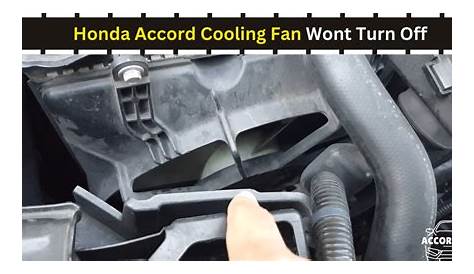 2004 honda accord radiator coolant fan not turning on Honda Accord