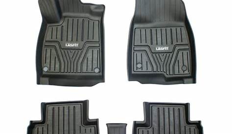 Floor Mats Liners TPE for 2018 2019 2020 Honda Accord AllWeather Full