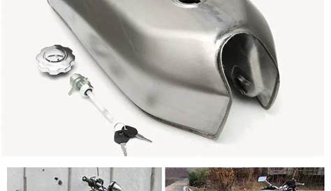 6L Cafe Racer Tank Motorcycle Vintage Fuel Can Retro Petrol Tanks For