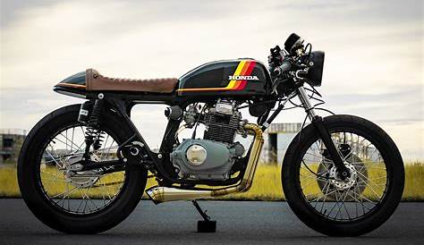 Fast is fast...: Honda CB 200 cafe racer.