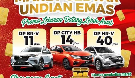 Promo Honda Gajah Mada Oktober 2021 - Honda Gajah Mada Semarang