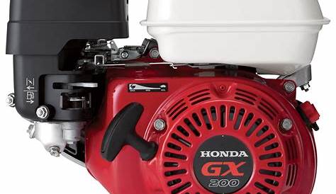 Honda Horizontal OHV Engine — 389cc, GX Series, 1in. x 3 31/64in. Shaft