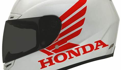 Helmet decals (2) Honda Motorcycle helmet, Sticker fit Honda wing tank