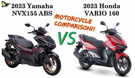 Full Spek Kompare Honda Vario 160 VS Yamaha Aerox 155 - Kalian pilih