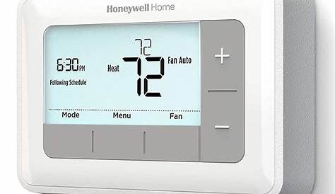 Honeywell 7 Day Programmable Thermostat Manual RTH2510B1000/U For