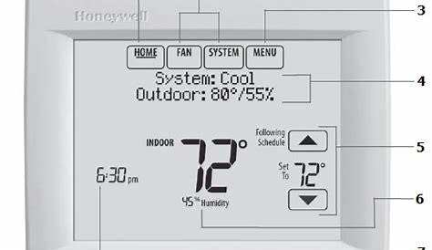 Honeywell TH8321U Thermostat Installation Guide