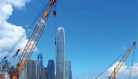 Construction work in Hong Kong - Stock Image - C026/1250 - Science