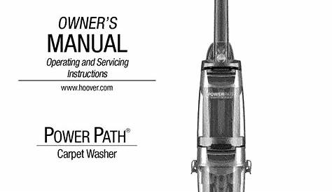 Hoover Rewind Vacuum Manual