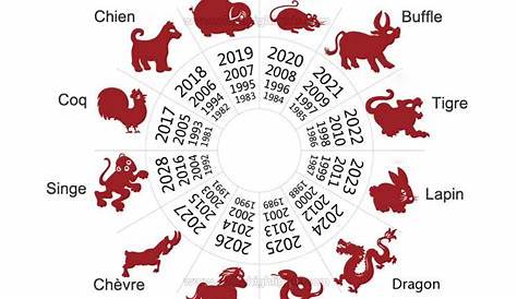 Horoscope Chinois Photo libre de droits - Image: 9664595