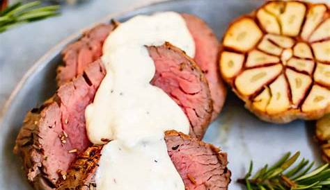 Horseradish Cream Sauce For Beef Tenderloin Roast With y The