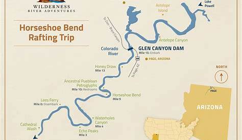 Horseshoe Bend Az Map 30+ Trends Ideas Arizona Gabi