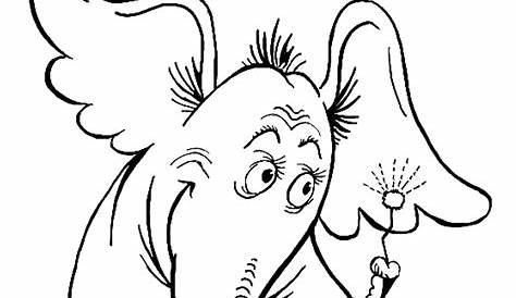 Horton Hears A Who Coloring Page Coloring Home