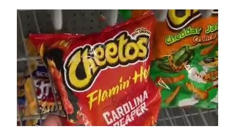 Cheetos Crunchy Flamin' Hot Limon Cheese Flavored Snack Chips, Oz Bag