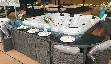 Hot Tub Furniture With Luxury Outsideliving Luxury