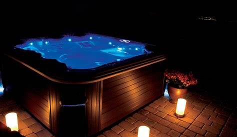 6 Person Premium Outdoor 40 Jet Heated Hot Tub Spa Aux Colored LED