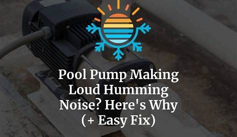 7 Reasons Why Your Pool Pump is Making Noise