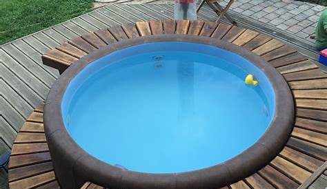 Hot Tub Surround Round Intex Heater Pump Home Improvement