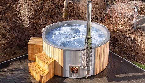Home Deluxe Outdoor Whirlpool Sea Star plus Treppe/Thermoabdeckung ab 2