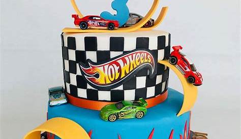 Hot wheels race car cake! … | Hot wheels birthday cake, Hot wheels
