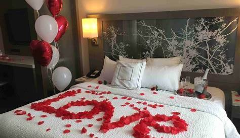 Hotel Room Decorated For Valentine's Day Great Idea 10 Special Romantic Bed