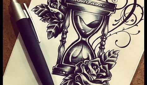 85+ Best Hourglass Tattoo Designs and Meanings - Time is Flying (2019)