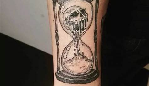skull hourglass -tattoo- by Hagane7 on DeviantArt