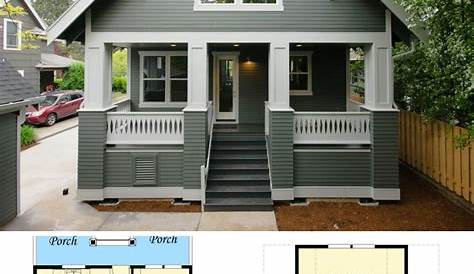 Plan 50133PH: Craftsman Bungalow with Attached Garage | Bungalow house