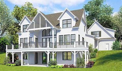 Cottage House Plan with 3 Bedrooms and 2.5 Baths - Plan 7779