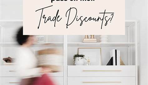 How To Get Interior Design Trade Discounts & Increase Your