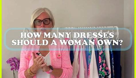 How Many Dresses Does The Average Woman Own