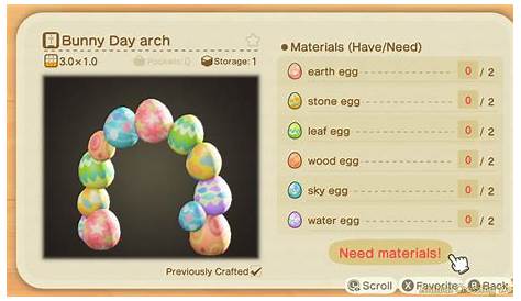How Many Easter Diys Are There Animal Crossing New Horizons Everything You Need To Know About Bunny Day
