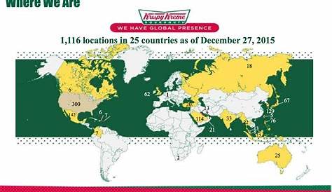 Unveiling The Global Reach Of Krispy Kreme: A Comprehensive Exploration