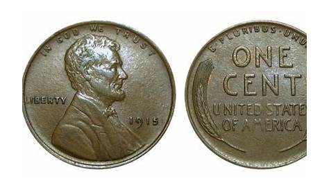 How Much Is A 1915 Penny Worth Whet ? Price Chrt
