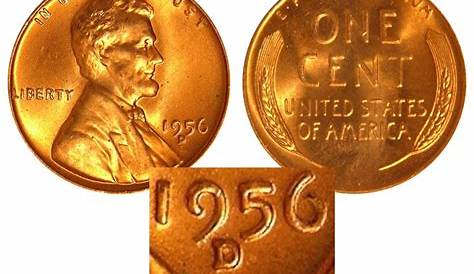 How Much Is A Wheat Penny From 1956 Worth D Rre Whet Etsy
