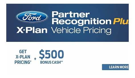 How Much Is Ford X-Plan Discount And How To Get It?