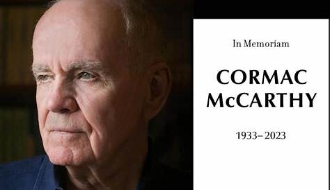 ABC News on Twitter: "Cormac McCarthy, the Pulitzer Prize-winning