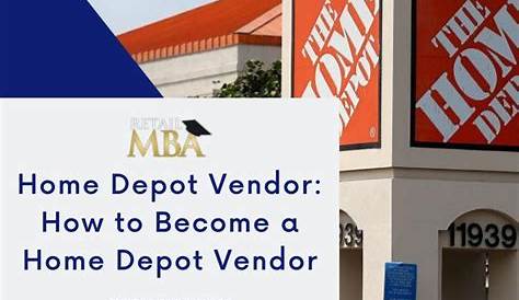 How To Become A Supplier For Home Depot Pin On Retil Mb