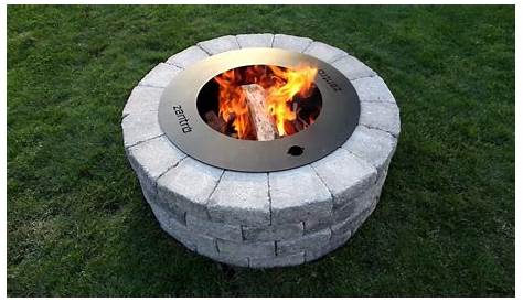 How To Build A Smokeless Fire Pit With Bricks