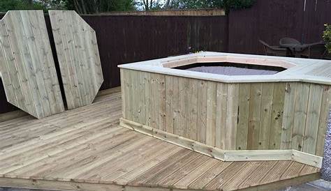 How To Build Hot Tub Surround With Deck Diy Guide