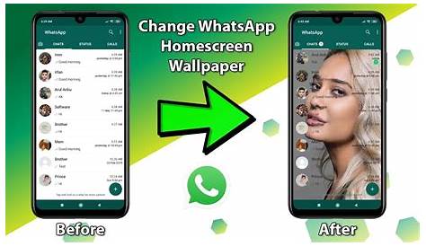 How To Change Whatsapp Background Wallpaper In Iphone