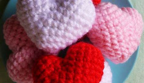 How To Crochet A Valentine Puffy Heart Free Pttern Vlentine Hert Turil Fetured In Recent