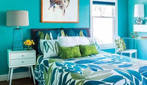 How To Decorate A Bedroom With Turquoise Walls
