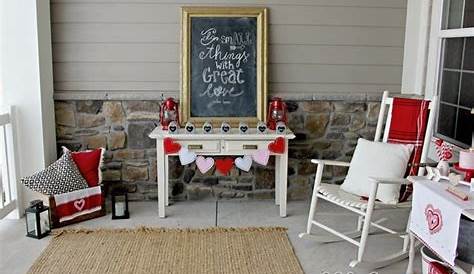 How To Decorate A Bench For Valentines Day 30+ Romntic Decortion Ides