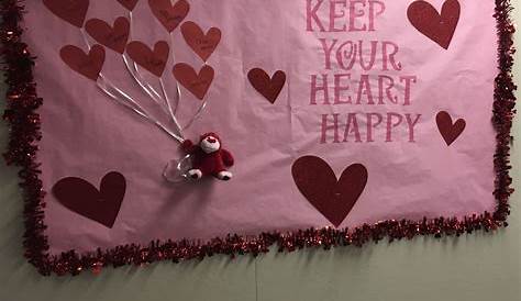 How To Decorate A Bulletin Board For Valentine's Day Vlentine's Dy Bord